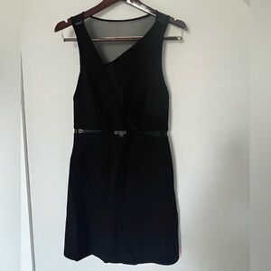 Silence + Noise Black Mini Dress